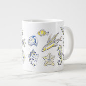Grande Tasse Les créatures de l'océan (Devant droit)