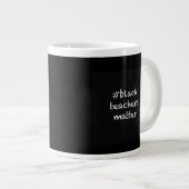 Grande Tasse Les Enseignants noirs comptent pour les enseignant (Devant droit)