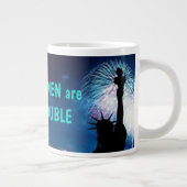 Grande Tasse Les femmes malheureuses sont de bonnes difficultés (Droite)