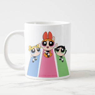 Grande Tasse Les filles puissantes volent haut