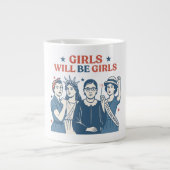 Grande Tasse Les filles seront les filles Juillet 4 (Devant)