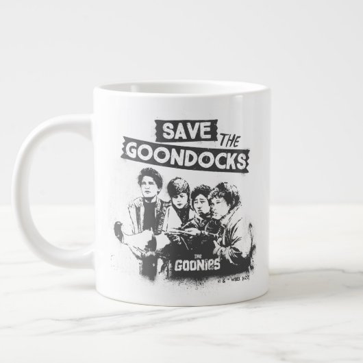 Grande Tasse Les Goonies "Sauvez Les Quais De Goon" (Gauche)