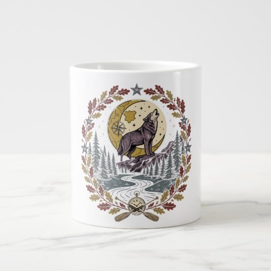 Grande Tasse Les grands voyages commencent par de petits pas (Devant)
