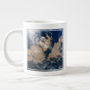 Grande Tasse Les îles Falkland (îles Malvinas).