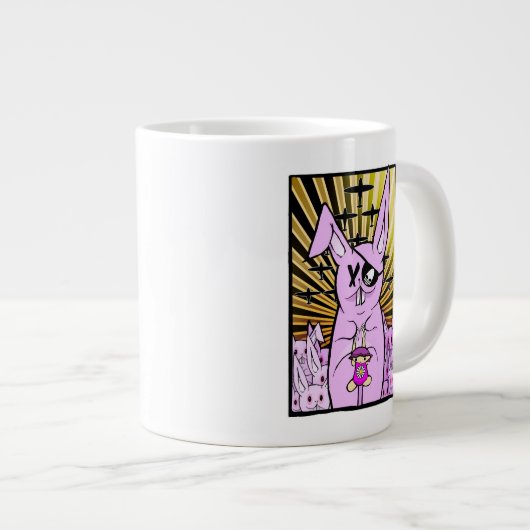 Grande Tasse Les lapins 2012 (Devant droit)