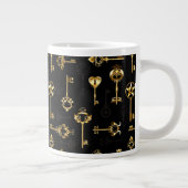 Grande Tasse Les Patters de Seamless avec Golden Keys (Droite)