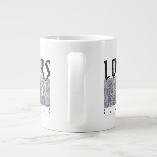 Grande Tasse Les perdants s'accrochent (Dos)