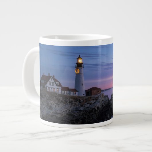 Grande Tasse Les phares | Phare du Cap Elizabeth Maine (Devant gauche)