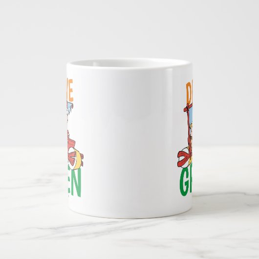 Grande Tasse Les Pierrafeu | Fred & Barney - Drive Green (Devant)