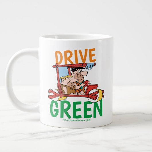 Grande Tasse Les Pierrafeu | Fred & Barney - Drive Green (Gauche)