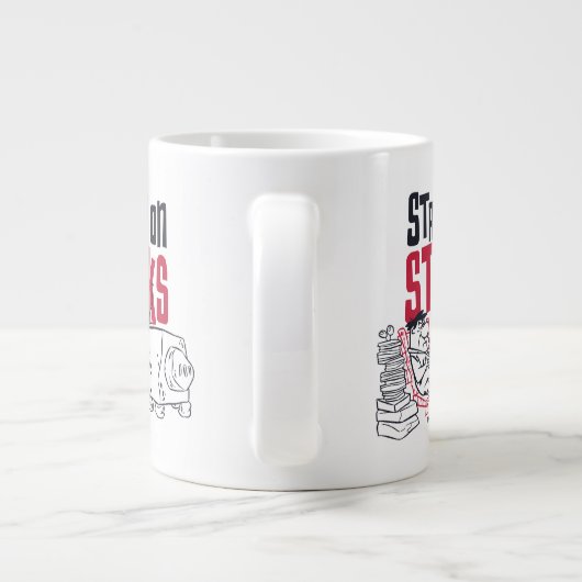 Grande Tasse Les Pierrafeu | Fred & Barney - Stacks on Stacks (Dos)