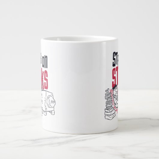 Grande Tasse Les Pierrafeu | Fred & Barney - Stacks on Stacks (Devant)