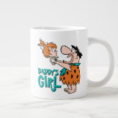 Grande Tasse Les Pierrafeu | Fred & Pebbles - La fille de papa (Droite)