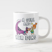 Grande Tasse Les Pierrafeu | Galets & Dino Play Ball (Droite)
