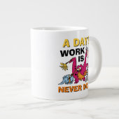 Grande Tasse Les Pierrafeu | Maison de nettoyage Dino (Devant droit)