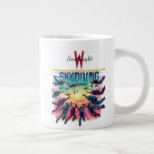 Grande Tasse Les Plongeurs De Ciel Embrassent Le Coucher De Sol (Droite)