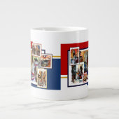 Grande Tasse Les poneys peints en carousel Chauffage (Devant)