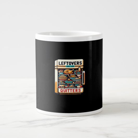 Grande Tasse Les Restes Sont Pour Quitters Classic Basic Clean (Devant)
