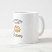 Grande Tasse Les Restes Sont Pour Quitters Drôle Pie Thanksgivi (Devant droit)