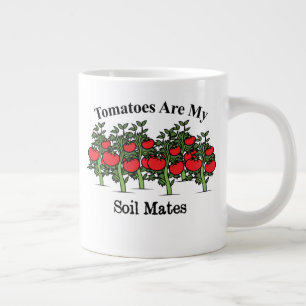 Grande Tasse Les Tomates Amusantes Sont Mes Mates De Sol