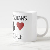 Grande Tasse Les vrais "gens" jouent Pinochle (Droite)