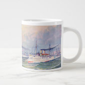 Grande Tasse "L'escadron blanc" United States Navy, 1893 (Droite)