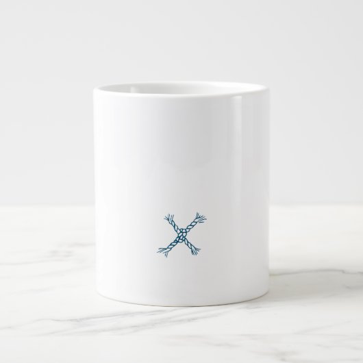 Grande Tasse Lettre monographique X (Devant)