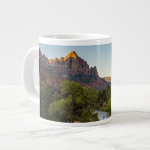 Grande Tasse Lever de soleil sur le gardien