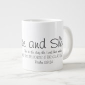 Grande Tasse Levez-vous et brillez-vous (Devant droit)