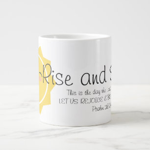Grande Tasse Levez-vous et brillez-vous