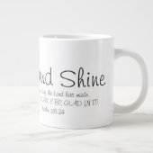 Grande Tasse Levez-vous et brillez-vous (Droite)