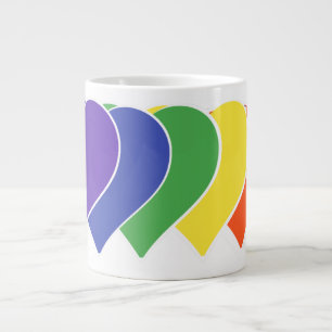 Grande Tasse LGBTQ+ LGBTQ Gay pride Égalité Transgenre