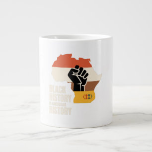 Grande Tasse L'histoire des Noirs est la culture et le patrimoi