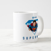 Grande Tasse L'homme de l'acier en vol (Devant droit)