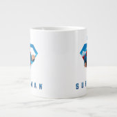 Grande Tasse L'homme de l'acier en vol (Devant)