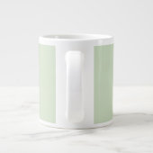 Grande Tasse Libellule Vert Citron (Dos)