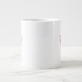 Grande Tasse Licorne Magique Nom Personnalisé (Devant)
