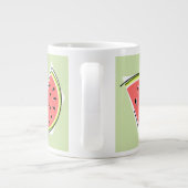 Grande Tasse Ligne verte pastèque (Dos)