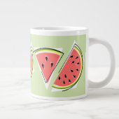 Grande Tasse Ligne verte pastèque (Droite)