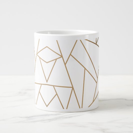 Grande Tasse Lignes complexes (Devant)