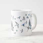 Grande Tasse L'Illustration De L'Avalière Volante (Devant droit)