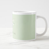 Grande Tasse Lime Green Dragonfly (Droite)