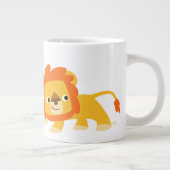 Grande Tasse Lion caricature malicieuse (Droite)