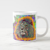 Grande Tasse Lion coloré (Droite)