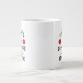 Grande Tasse Lire Livre Et Boire Café (Devant)