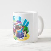 Grande Tasse LIRE Livre Wagon Art (Devant droit)