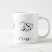 Grande Tasse Lithographie de dessin de la Sloth #1 (Droite)