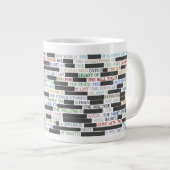 Grande Tasse Livres interdits | Lecture | (Devant droit)