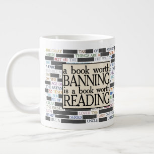 Grande Tasse Livres interdits   Lecture  