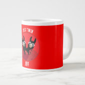 Grande Tasse Llama Alpaca Twin Boys (Devant droit)